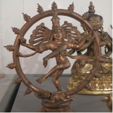 Dancing Shiva, India, four-arm inside solar disc, sun symbol